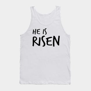 He Is Risen Cool Inspirational Easter Christian Tank Top